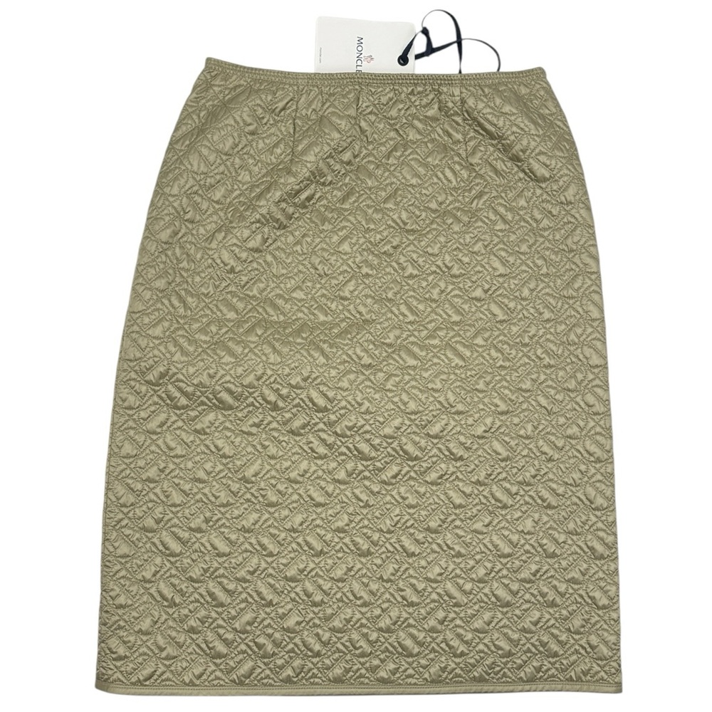Moncler Quilted Midi Pencil Skirt Size 44 EU (8 US)